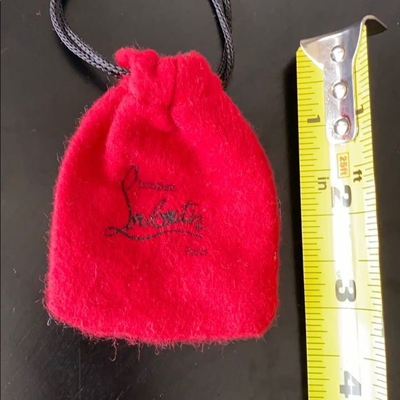 Christian Louboutin Red Pouch & Heel Tips - Picture 5 of 5